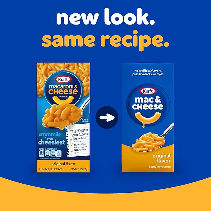 Kraft Original Mac & Cheese Macaroni and Cheese Dinner, 35 ct Pack, 7.25 oz Boxes