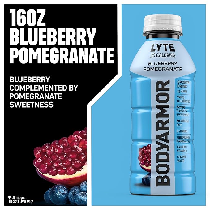 Drink Low-Calorie Sports Beverage, Dragonfruit Berry, Coconut Water Hydration, Natural Flavors With Vitamins, Potassium-Packed Electrolytes, Perfect For Athletes, 16 Fl Oz (Pack of 12)