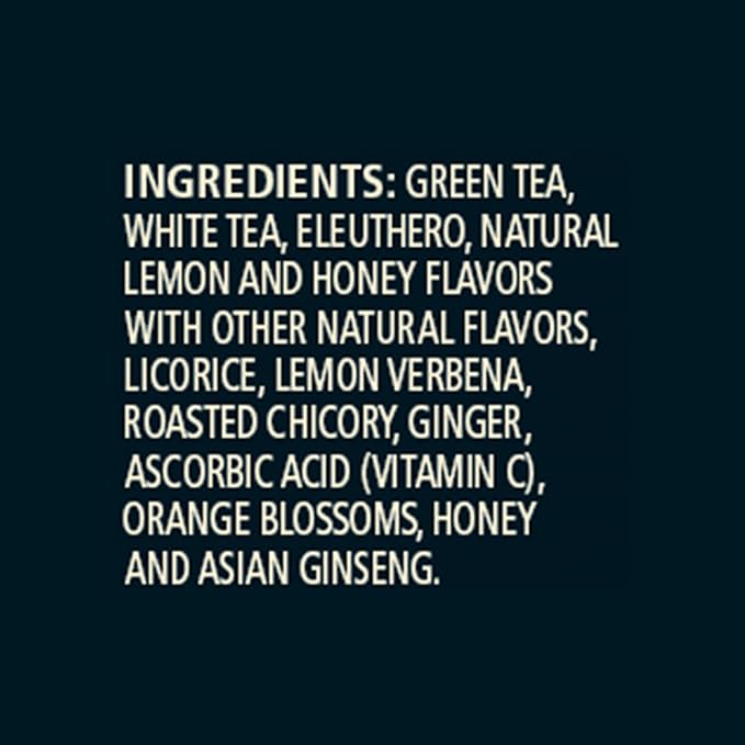 Celestial Seasonings Green Tea, Honey Lemon Ginseng, 20 Count (Pack of 6)