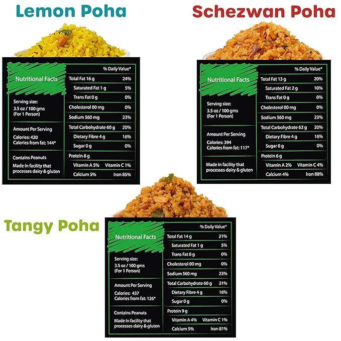 Kapka Assorted Variety Indian Meals - 5 Pack - Ready to Eat Authentic Vegan Prepared Food - Just Add Water - Microwaveable Plant-Based Snacks for Breakfast, Lunch, Non-GMO, No Additives - 3.5oz Each