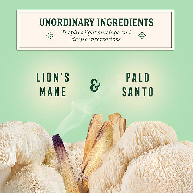Little Saints St. Ember Non-Alcoholic Spirit (2 Pack) - Mezcal-Inspired NA Alternative - Zero Proof, Sugar Free Cocktail Mixer - Lion's Mane Mushroom & Palo Santo Boost Creativity, Adaptogens, 750 ml