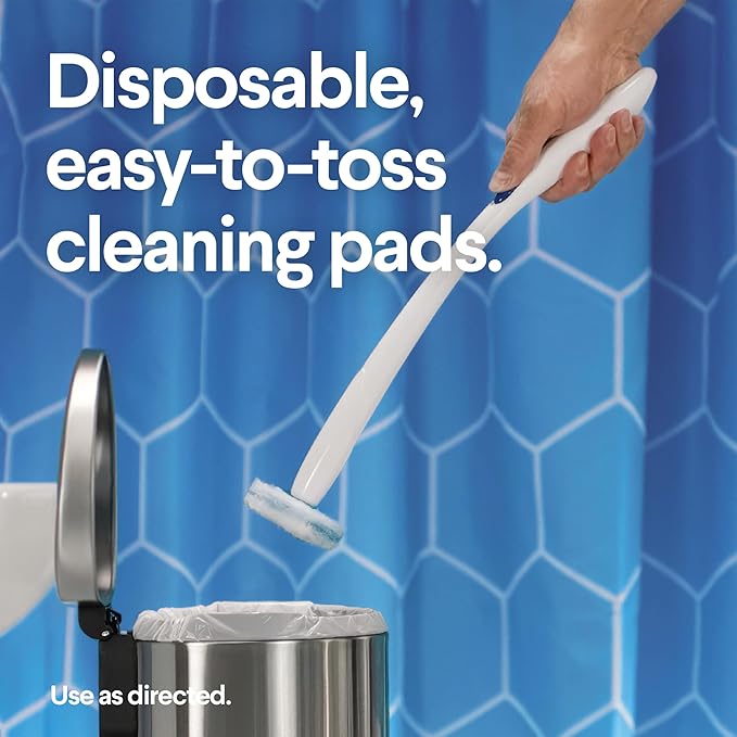 Clorox Original Toilet Cleaning System - ToiletWand, Storage Caddy and 16 Heads, (Package May Vary)