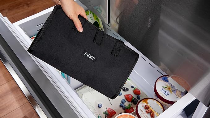 PackIt Grocery Tote, Black