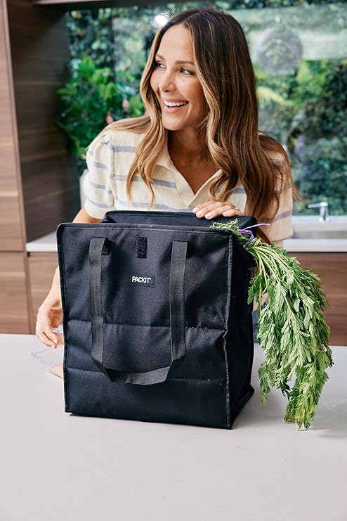 PackIt Grocery Tote, Black