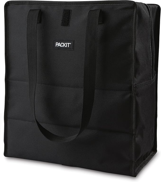 PackIt Grocery Tote, Black