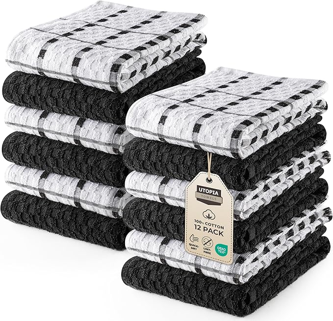 Utopia Kitchen Towels Super Soft Absorbent
