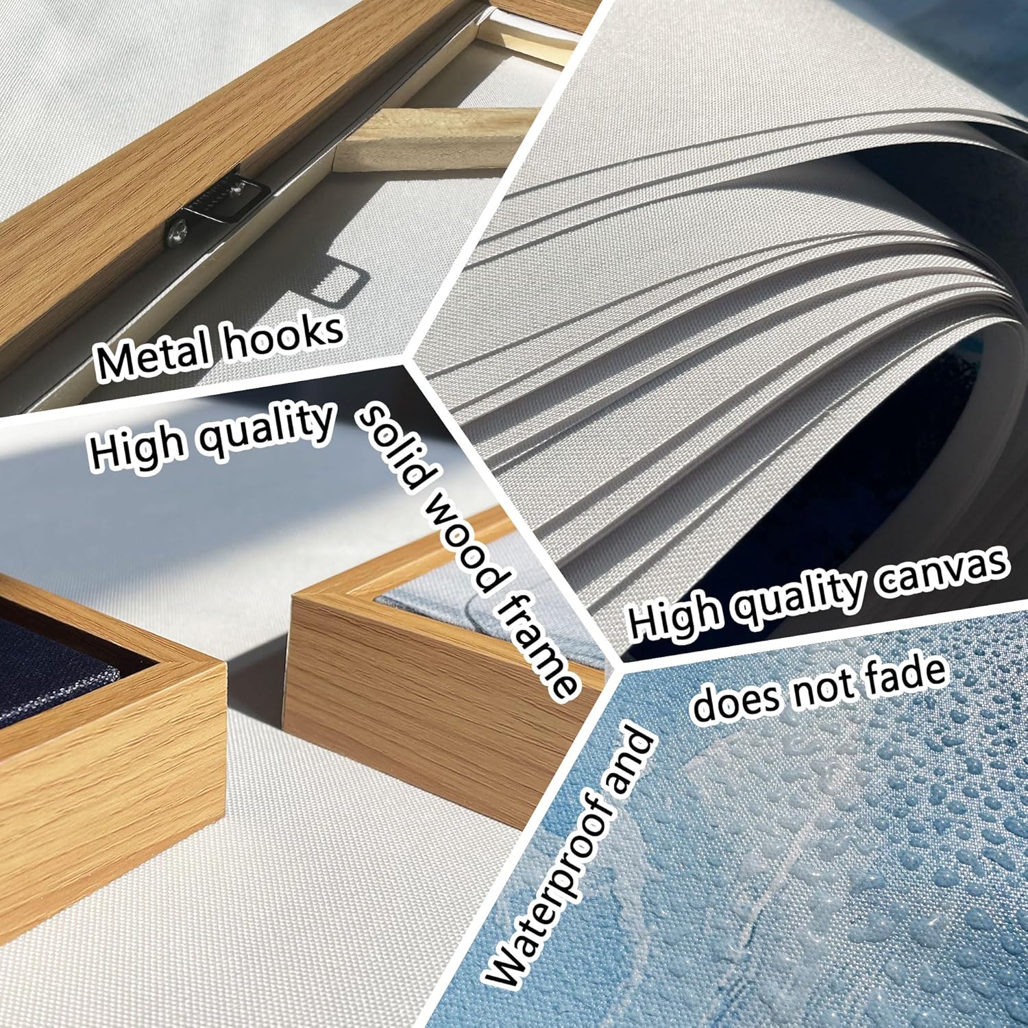 yiijeah Large Paintings for Living Room - Abstract Canvas Picture Boho Minimalism Modern Oversized Wall Decor Blue and Orange Prints Wall Decor for Office Bedroom Home Decoration - 58x29 Inches