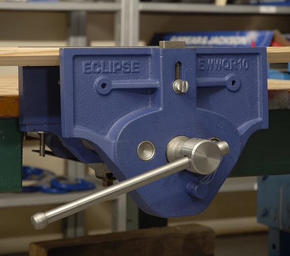 Eclipse Professional Tools EWWQR9 9" Quick Release Woodworking Vise, Gray