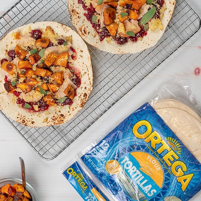 Ortega Tortillas, Flour, 6 Inch, 12 Count (Pack of 12)